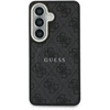 „Guess 4G Gold Frame“ telefono dėklas, skirtas „Samsung Galaxy S26“ (S942), juodas