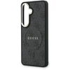 „Guess 4G Gold Frame“ telefono dėklas, skirtas „Samsung Galaxy S26“ (S942), juodas