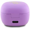 Guess 4G Logo Mini TWS belaidės ausinės violetinės spalvos