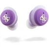Guess 4G Logo Mini TWS belaidės ausinės violetinės spalvos