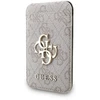 Dėklas Guess 4G Metal Logo MagSafe Cardslot Stand rožinės spalvos