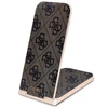Indukcinis įkroviklis 15W sulenkiamas 2in1 Guess 4G Pattern MagSafe (GUDCFAL4PEGW) 15W ruda/ruda