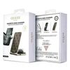 Indukcinis įkroviklis 15W sulenkiamas 2in1 Guess 4G Pattern MagSafe (GUDCFAL4PEGW) 15W ruda/ruda