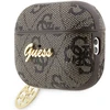 Dėklas Guess GUAP2G4GSMW AirPods Pro 2 dangtelis rudas/rudas 4G žavesio kolekcija
