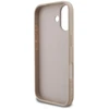 Guess 4G dryžuotas telefono dėklas iPhone 17, rožinis