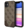 Apple iPhone 11 6.1 "Guess dėklas 4G Triangle Collection GUHCN61PU4GHBR rudos spalvos