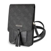 Dėklas Guess 4G Wallet Universal Case juodos spalvos