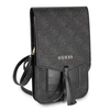 Dėklas Guess 4G Wallet Universal Case juodos spalvos