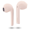 Guess Classic EST Logo TWS Bluetooth ausinės + įkrovimo stotelė - rožinės spalvos