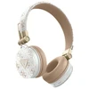 Guess ausinės Bluetooth ENC GUBH70E4PTMH baltos spalvos 4G Triangle Round Shape