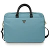 Guess Nylon Triangle Logo bag for a 16" laptop - mėlynas