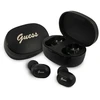 GUESS belaidės ausinės bluetooth TWS + docking station GUTWST30BK juodas