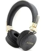 Guess PU Leather 4G Metal Logo belaidės ausinės juodos spalvos