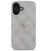 Guess dėklas iPhone 16 6,1" GUHCP16S4GMGPI 4G didelis logotipas rožinis