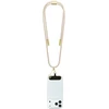 Guess Crossbody virvelė 4G Charm su įkrovimo kabeliu USB-C/USB-C rusvai gelsvas