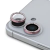 Guess Fixed Glliter lešio apsauga Apple iPhone 16/16 Plus Rožinė