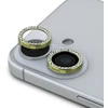 Guess Fixed Glliter lešio apsauga Apple iPhone 16/16 Plus Gold