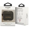 Guess GUACAPSILGLBK Silikoninis dėklas For Apple Airpods Pro Juodas