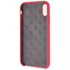 Guess GUHCI61LSGLRE iPhone XR raudonas/raudonas kietas silikoninis dėklas