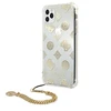 Guess Peony Chain dėklas iPhone 11 Pro telefonui, aukso spalvos