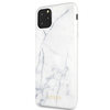 Dėklas Guess GUHCN65HYMAWH iPhone 11 Pro Max baltas marmuras