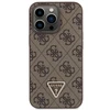 Apple iPhone 13 Pro Guess dėklas Crossbody 4G Metal Logo (GUHCP13LP4TDSCPW) rudos spalvos