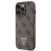 Apple iPhone 13 Pro Guess dėklas Crossbody 4G Metal Logo (GUHCP13LP4TDSCPW) rudos spalvos
