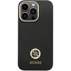 Dėklas GUESS GUHCP13XM4DGPK IPHONE 13 PRO MAX 6.7 "Juodas/Juodas HARDCASE SILICONE LOGO STRASS 4G