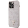 Apple iPhone 13 Pro Max Guess dėklas Crossbody 4G Metal Logo (GUHCP13XP4TDSCPP) rožinės spalvos
