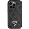 Apple iPhone 14 Pro Guess dėklas Crossbody 4G Metal Logo (GUHCP14LP4TDSCPK) juodos spalvos