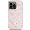Apple iPhone 14 Pro Guess dėklas Crossbody 4G Metal Logo (GUHCP14LP4TDSCPP) rožinės spalvos