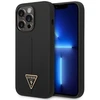 Guess GUHCP14LSLTGK Apple iPhone 14 Pro6,1" dėklas telefonui juodos spalvos hardcase Silicone Triangle