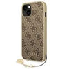 Dėklas Guess GUHCP14MGF4GBR iPhone 14 Plus 6,7" brzowy/ruda hardcase 4G Charms Collection