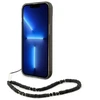 Dėklas Guess GUHCP14MHGCOHK iPhone 14 Plus 6,7" juoda juodas hardcase Translucent Pearl Strap