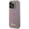 Apple iPhone 15 Pro Guess dėklas IML Faceted Mirror Disco Iridescent (GUHCP15LHDECMP) rožinės spalvos