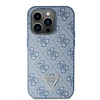 Apple iPhone 15 Pro Guess dėklas Crossbody 4G Metal Logo (GUHCP15LP4TDSCPB) mėlynos spalvos