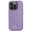 Apple iPhone 15 Pro Guess dėklas Sequin Script Metal (GUHCP15LPSFDGSU) violetinės spalvos