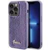Apple iPhone 15 Pro Guess dėklas Sequin Script Metal (GUHCP15LPSFDGSU) violetinės spalvos