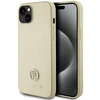 Guess dėklas, skirtas iPhone 15 Plus 6.7GUHCP15MPS4DGPD auksinis kietas dėklas , skirtas Strass Metal Logo