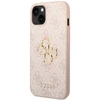 Dėklas GUESS GUHCP15S4GPIPI IPHONE 15/14/13 6.1 "Rožinis / Rožinis HARDCASE 4G BIG METAL LOGO
