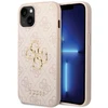 Dėklas GUESS GUHCP15S4GPIPI IPHONE 15/14/13 6.1 "Rožinis / Rožinis HARDCASE 4G BIG METAL LOGO