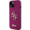 Apple iPhone 15 Guess dėklas Glitter Script Big 4G (Guhcp15shg4sgu) violetinės spalvos