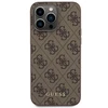 Dėklas GUESS GUHCP15XG4GFBR IPHONE 15 PRO MAX 6.7 "BRONZE/BROWN HARD CASE 4G METAL GOLD LOGO