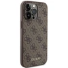 Dėklas GUESS GUHCP15XG4GFBR IPHONE 15 PRO MAX 6.7 "BRONZE/BROWN HARD CASE 4G METAL GOLD LOGO