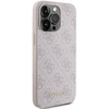 Dėklas GUESS GUHCP15XG4GFPI IPHONE 15 PRO MAX 6.7 "Rožinis/Rožinis HARD CASE 4G METAL GOLD LOGO