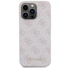 Dėklas GUESS GUHCP15XG4GFPI IPHONE 15 PRO MAX 6.7 "Rožinis/Rožinis HARD CASE 4G METAL GOLD LOGO