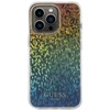 Apple iPhone 15 Pro Max Guess dėklas IML Faceted Mirror Disco Iridescent (GUHCP15XHDECMI) įvairiaspalvis