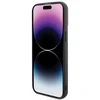 Dėklas GUESS GUHCP15XPSFDGSK IPHONE 15 PRO MAX 6.7 "Juodas/Juodas HARDCASE SEQUIN SCRIPT METAL