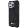 Dėklas GUESS GUHCP15XPSFDGSK IPHONE 15 PRO MAX 6.7 "Juodas/Juodas HARDCASE SEQUIN SCRIPT METAL