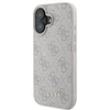 Guess GUHCP16SG4GFPI Apple iPhone 16 6.1″ rožinės spalvos kietas dėklas 4G Classic